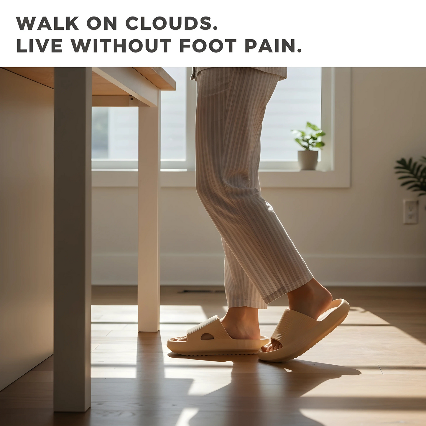 Cloud Lift Platform Slippers