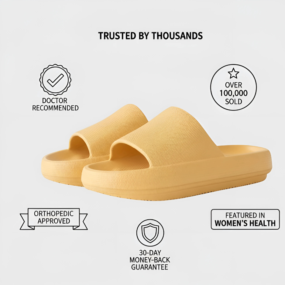 Cloud Lift Platform Slippers
